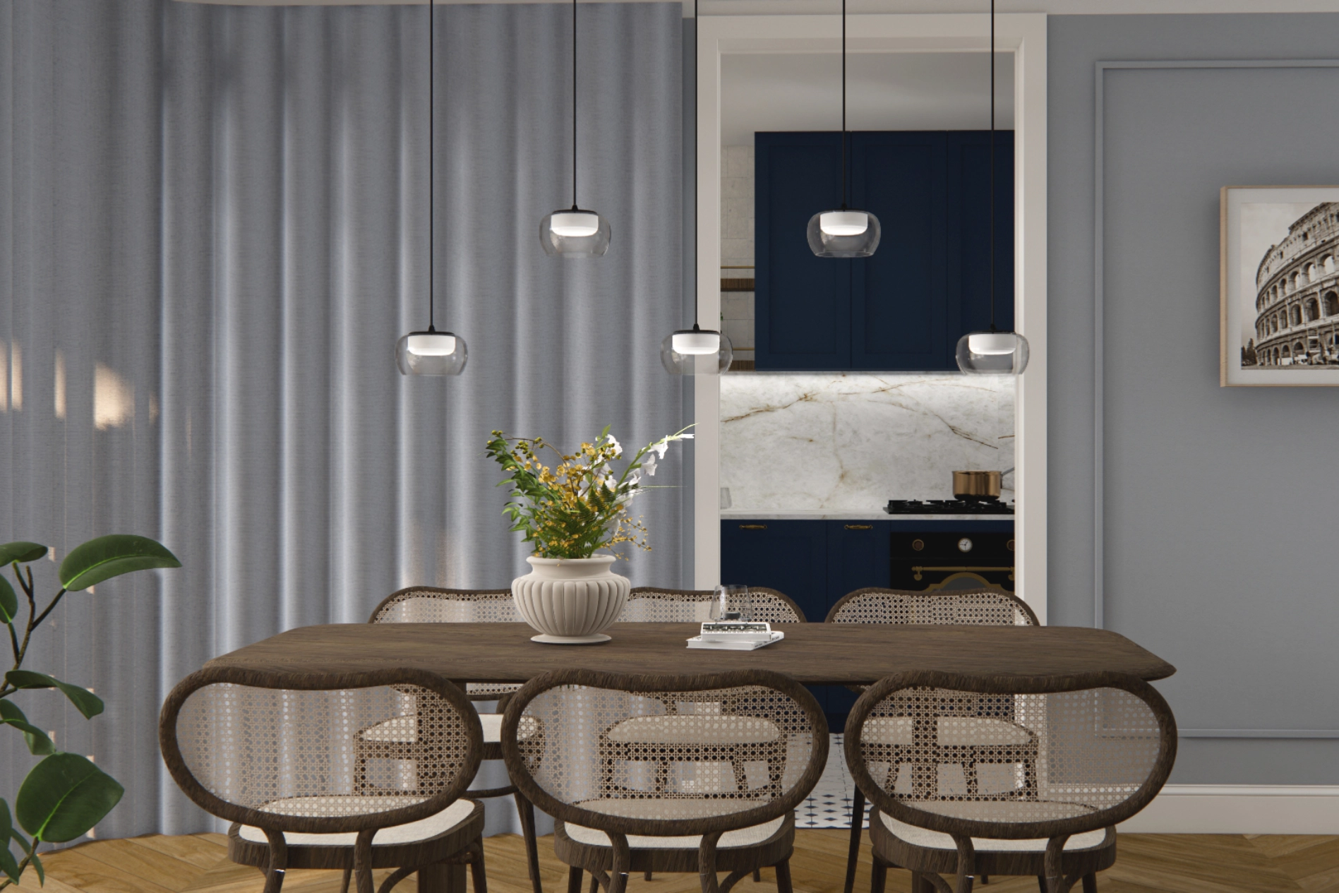 STANOVANJE MODRI SALON